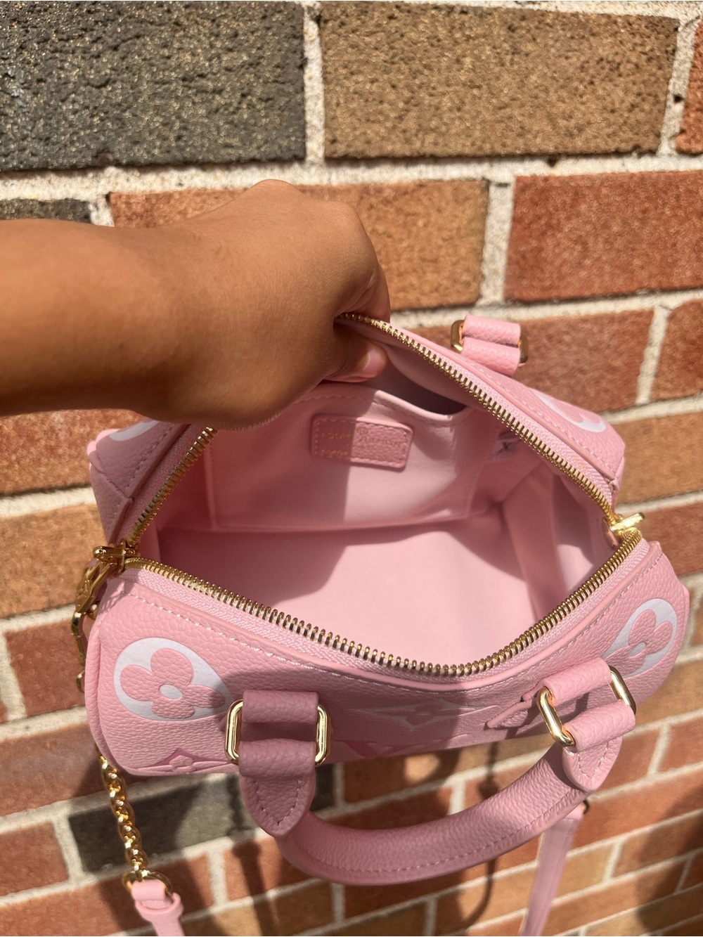 Pink Speedy purse - Picture 5 of 6